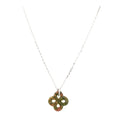 Collier Ilargia Argent Unakite