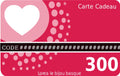 Carte cadeau 300