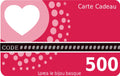 Carte cadeau 500