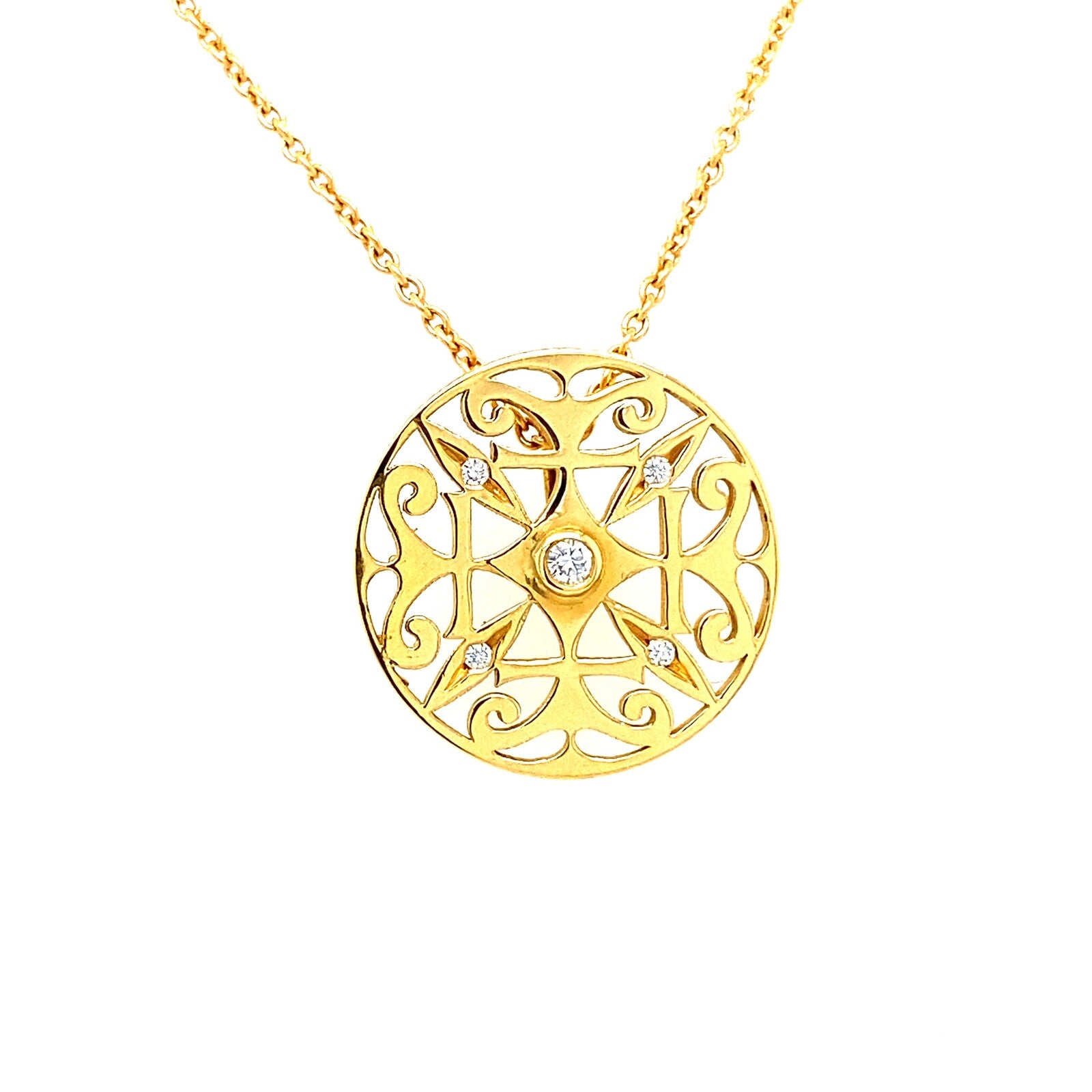 Collier 1644 Diamant Or Jaune