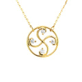 Collier Nahia Txiki Diamant Or Jaune