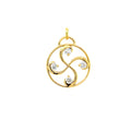 Pendentif Nahia Diamants Or Jaune
