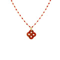Collier Izarra laque Corail
