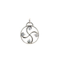 Pendentif Nahia Diamants Or blanc