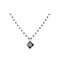 Collier Lore Argent Laque Noire