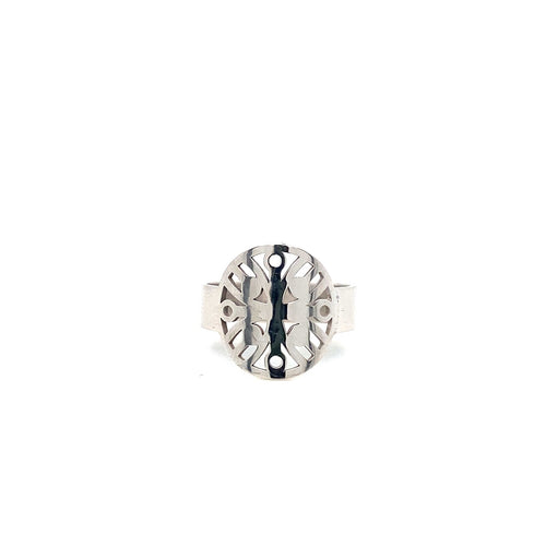 Bague Stèle de Lacarre Argent