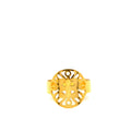Bague Stèle de Lacarre Argent Plaqué Or Jaune