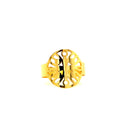Bague Stèle de Lacarre Argent Plaqué Or Jaune