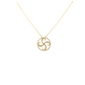 Collier Ekhia Ttiki Diamants Or Jaune