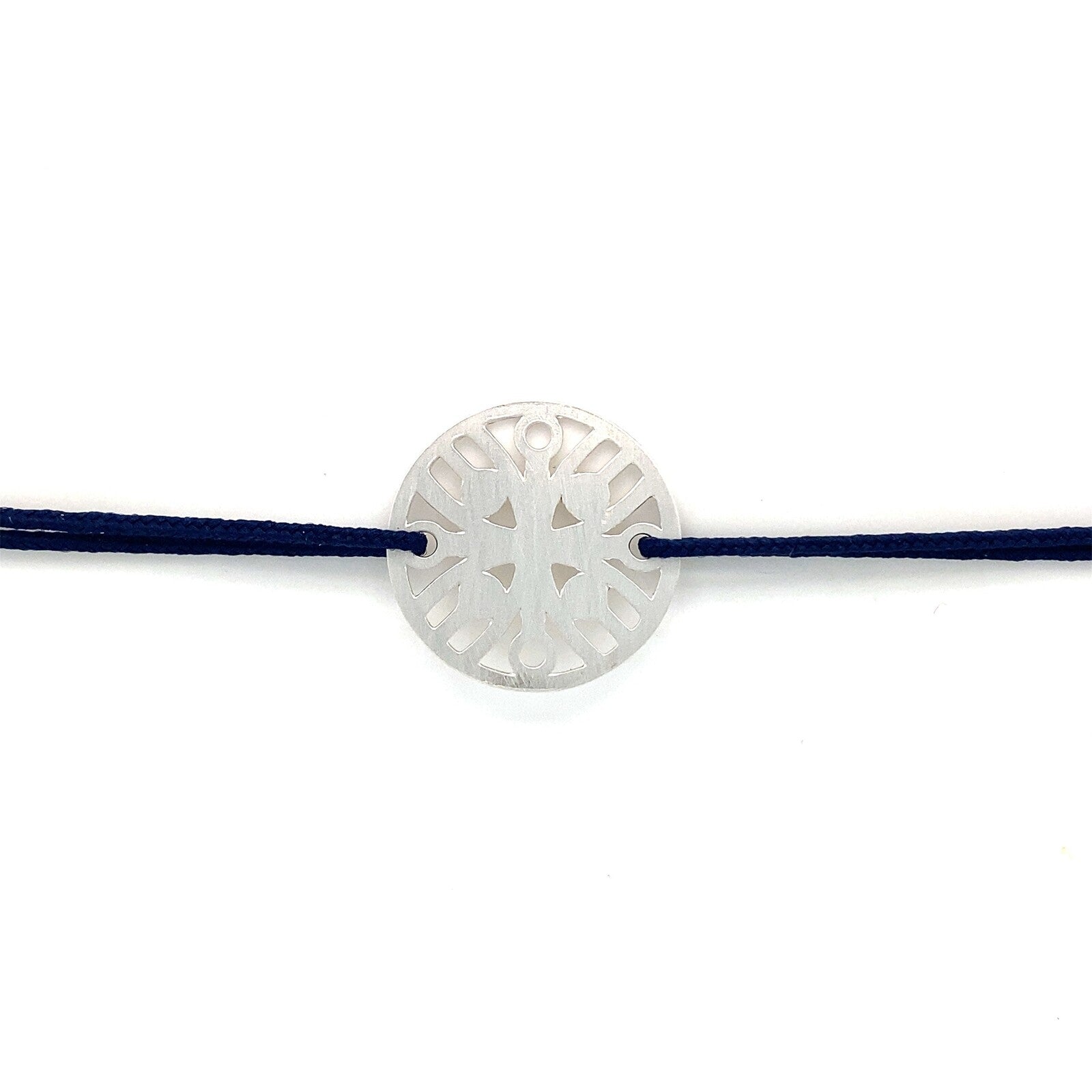 Bracelet Cordon Stèle De Lacarre Argent