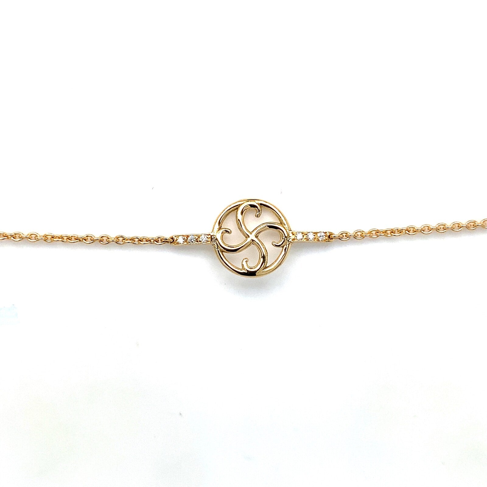 Bracelet Ekhia Diamants Or Jaune