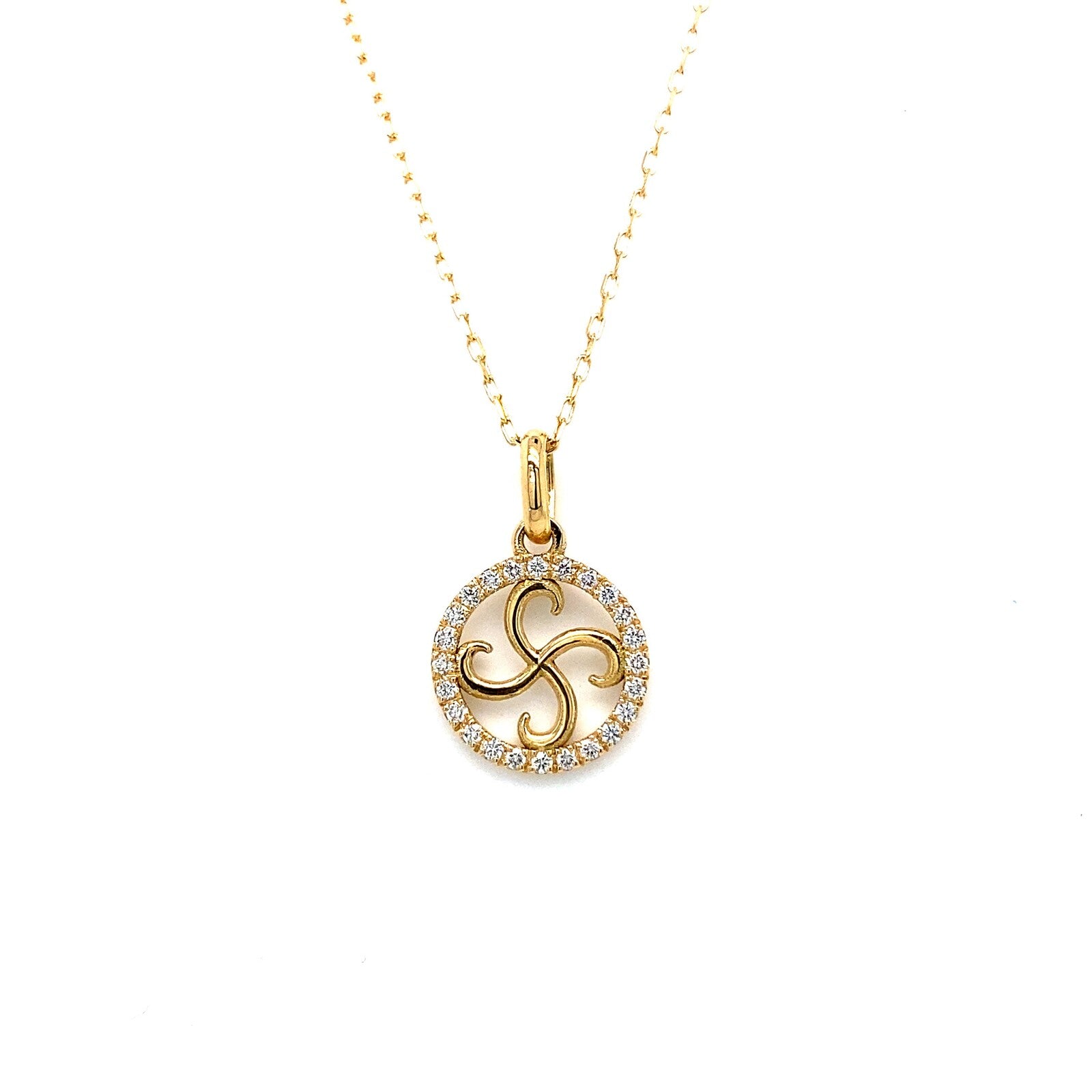 Pendentif Ekhia Diamants Or jaune