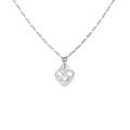 Collier Izarra Argent Nacre Blanche Laque blanche