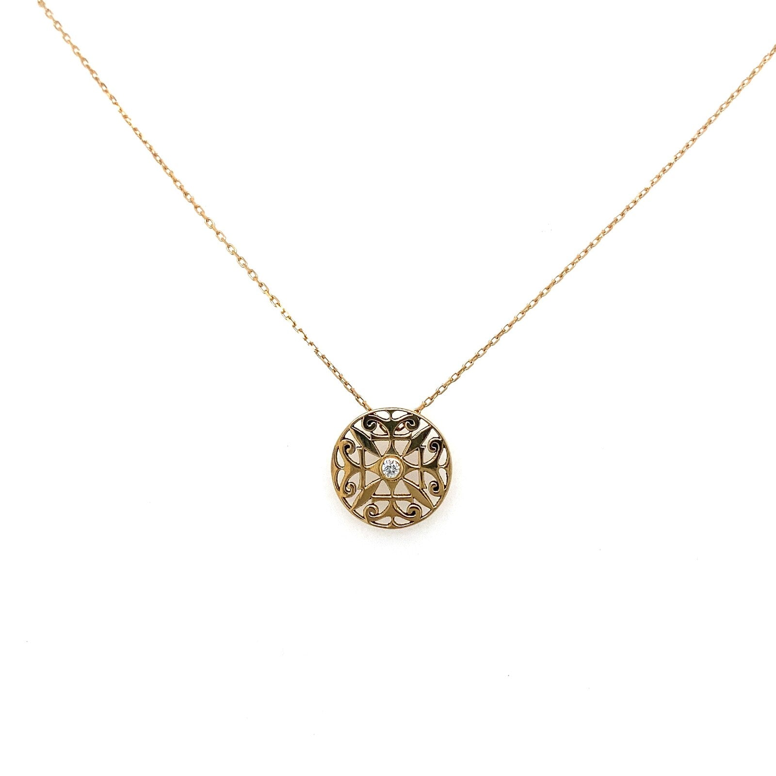 Collier 1644 Tikki Diamants Or jaune