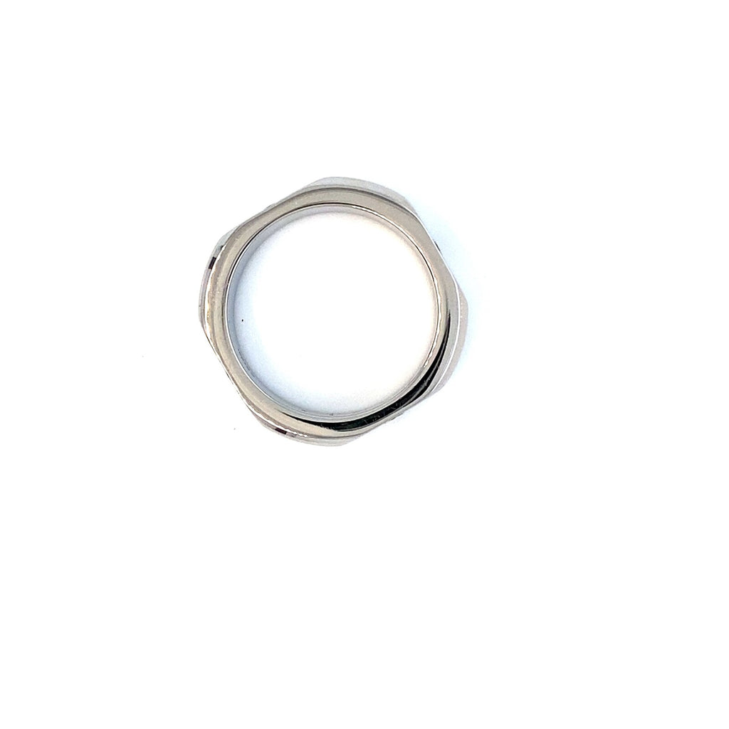 Bague Ecrou Acier Lauburu