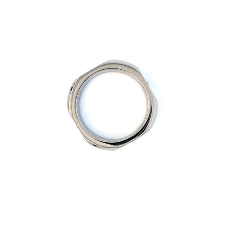 Bague Ecrou Acier Lauburu