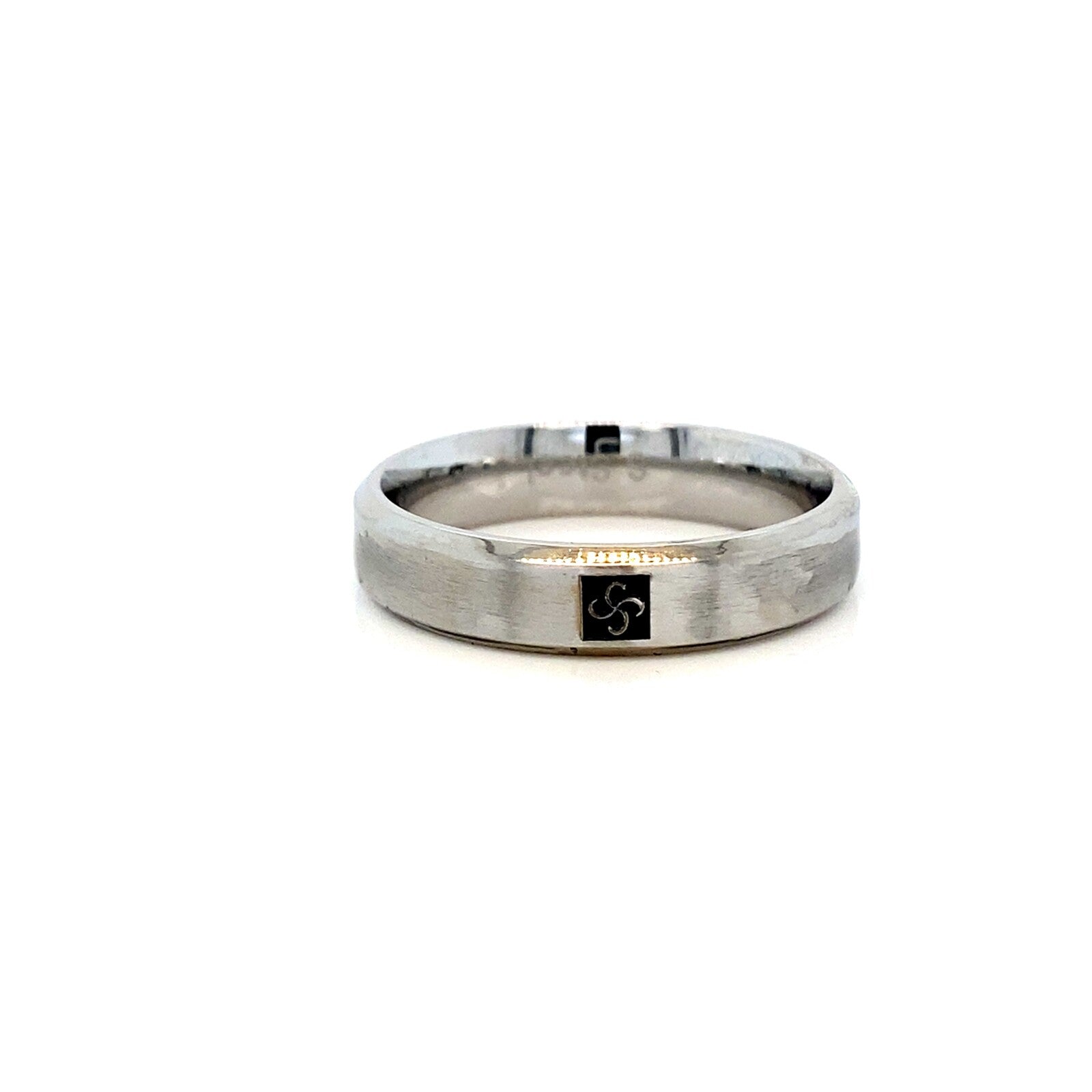 Bague Acier Lauburu