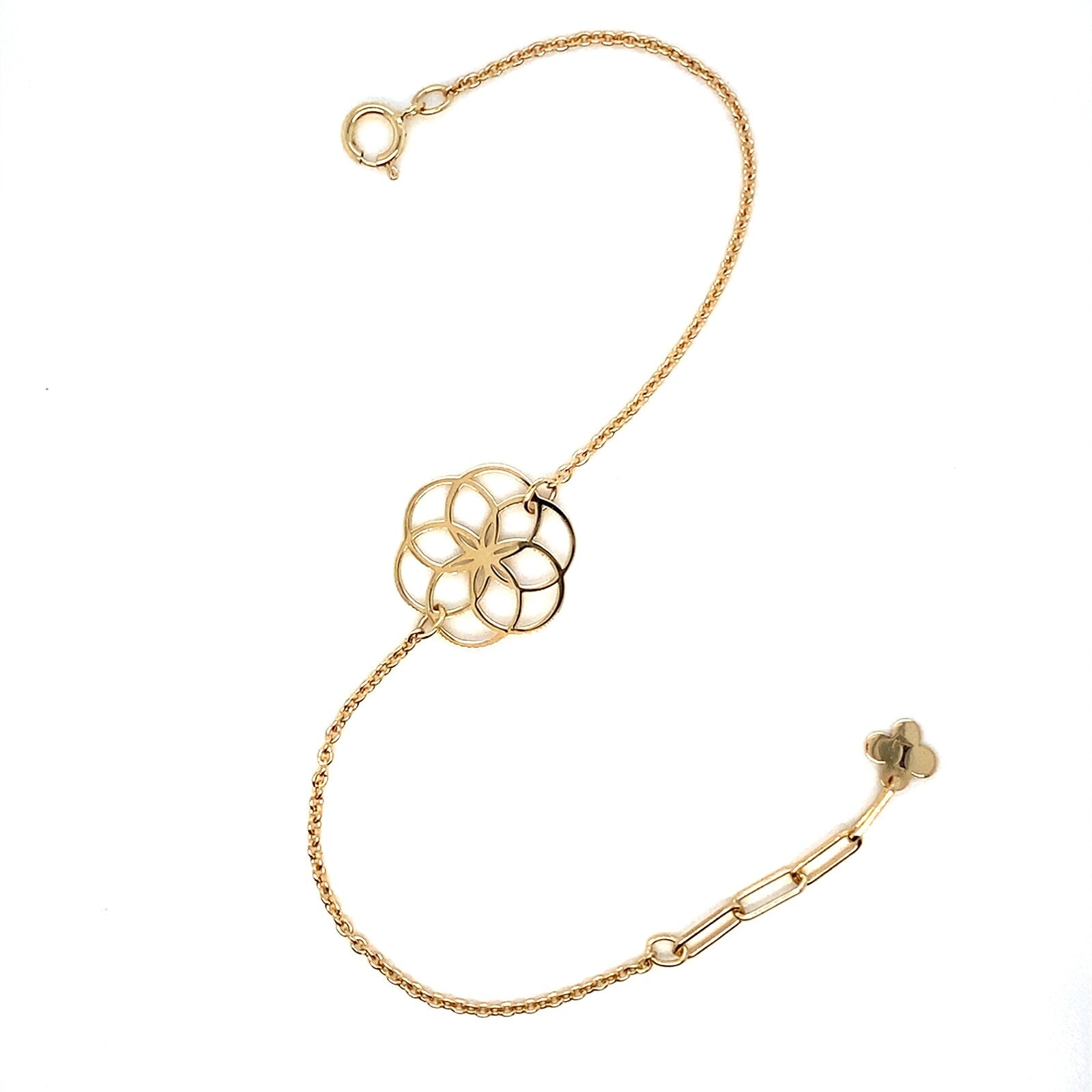 Bracelet Goxokia Or Jaune sur Chaine