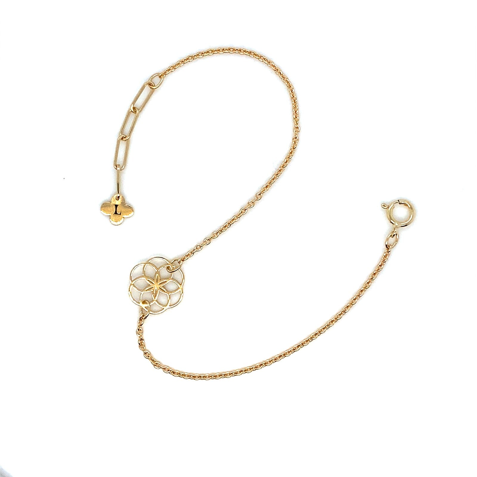 Bracelet Goxokia Ttiki Or Jaune sur Chaine