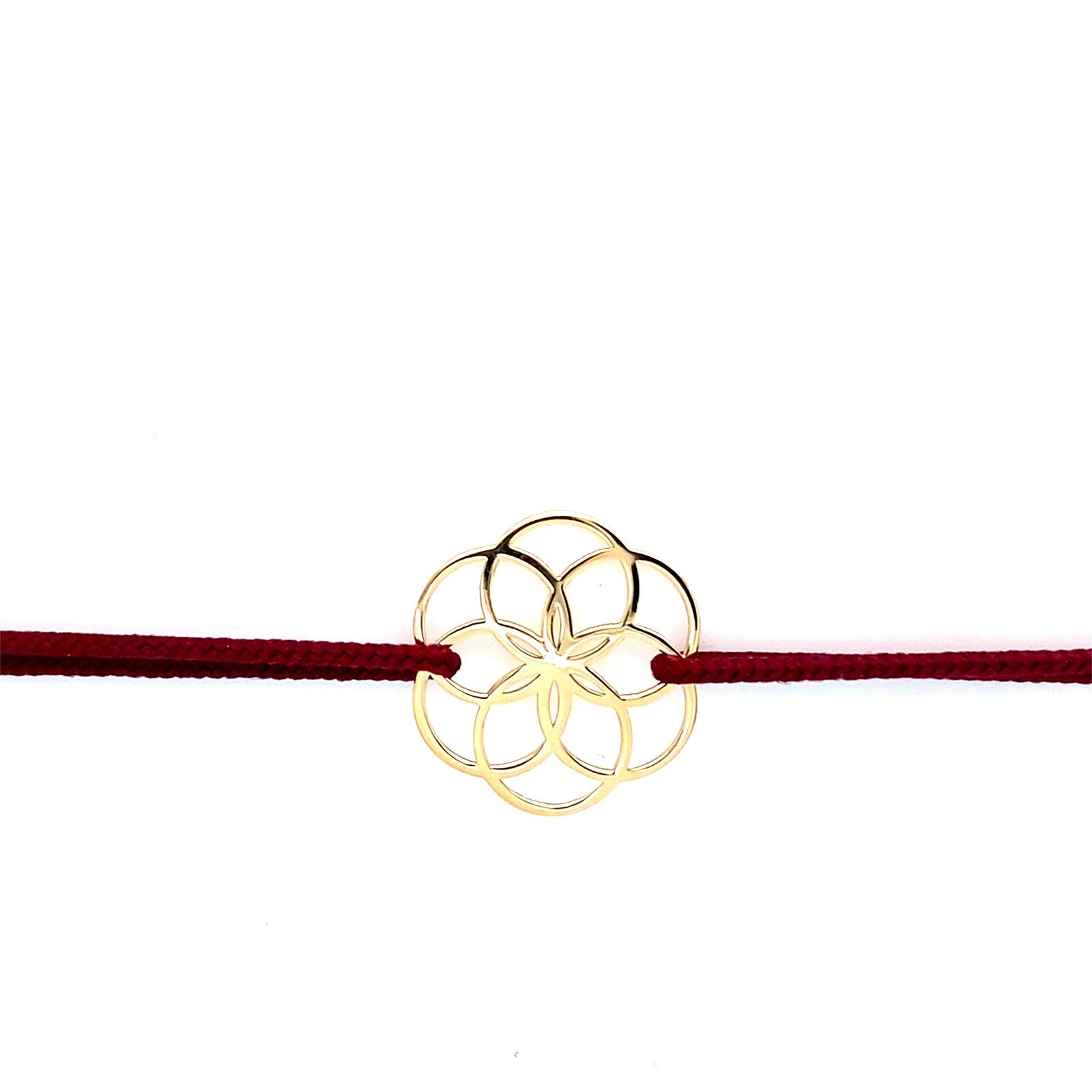 Bracelet Goxokia Stèle Xabier Or Jaune sur Cordon