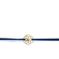 Bracelet Goxokia Ttiki Stèle Xabier Or Jaune sur Cordon