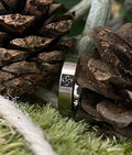 Boucle d'oreille Acier Lauburu