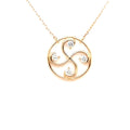 Collier Nahia Txiki Diamants Or Rose
