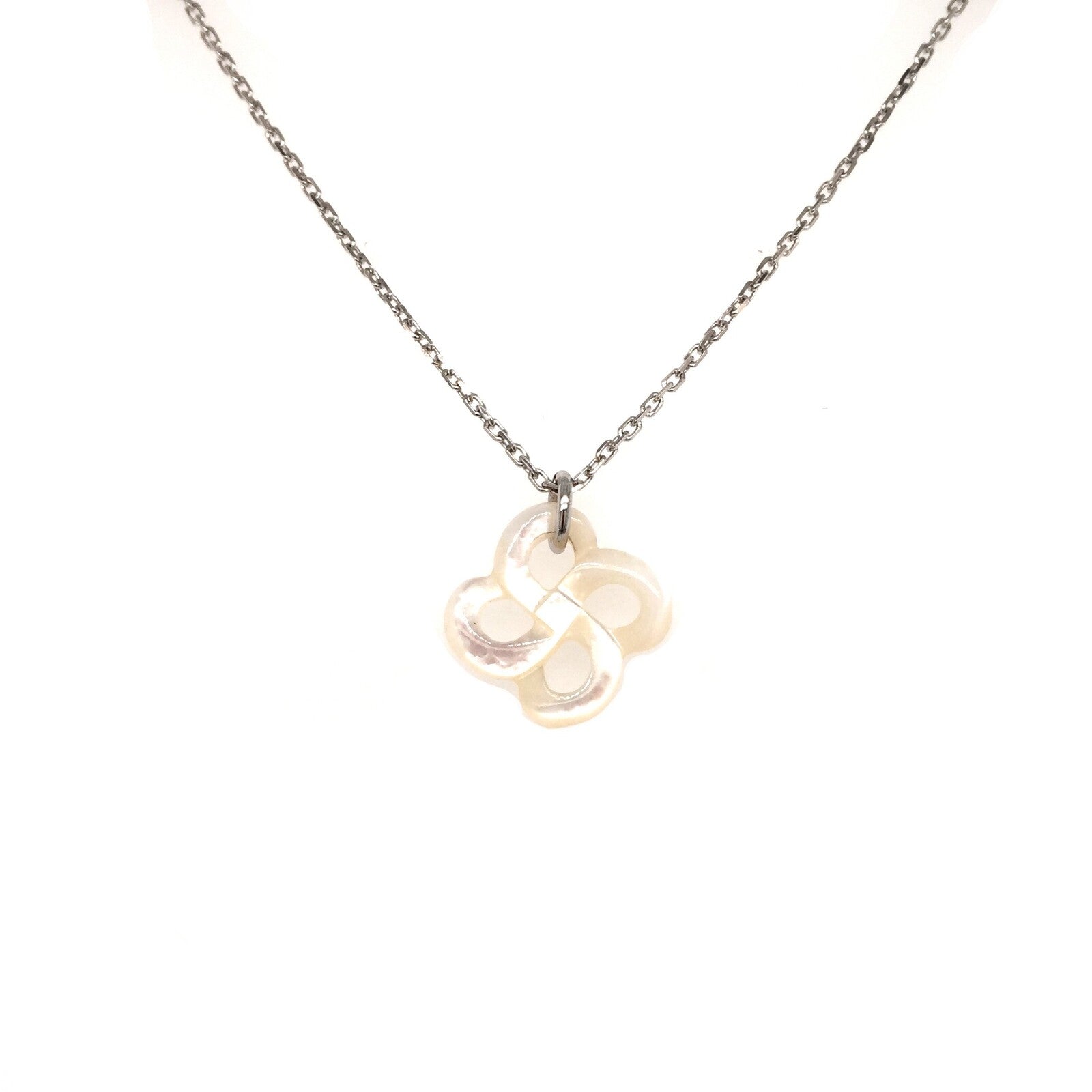 Collier Ilargia Argent Nacre Blanche