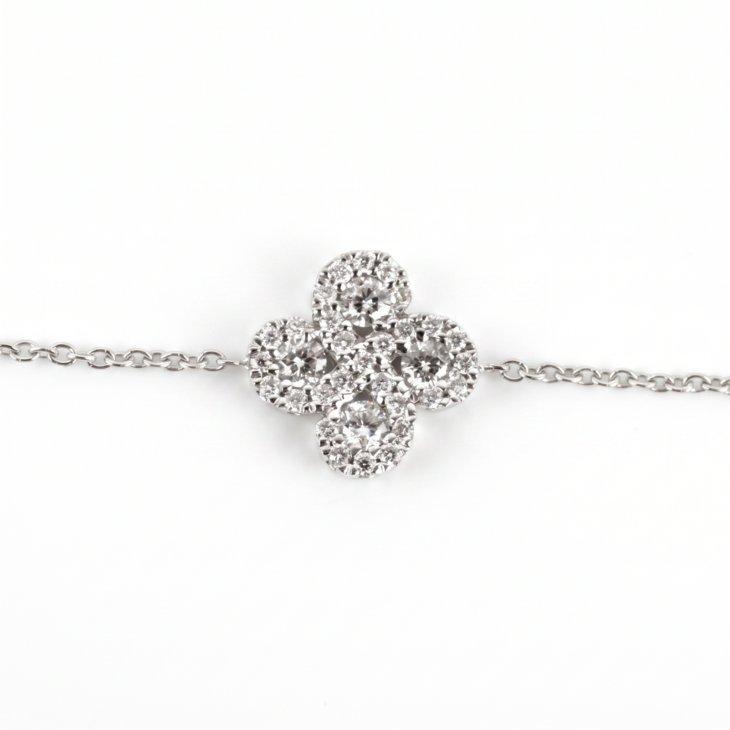 Bracelet Argia Diamants Or Blanc