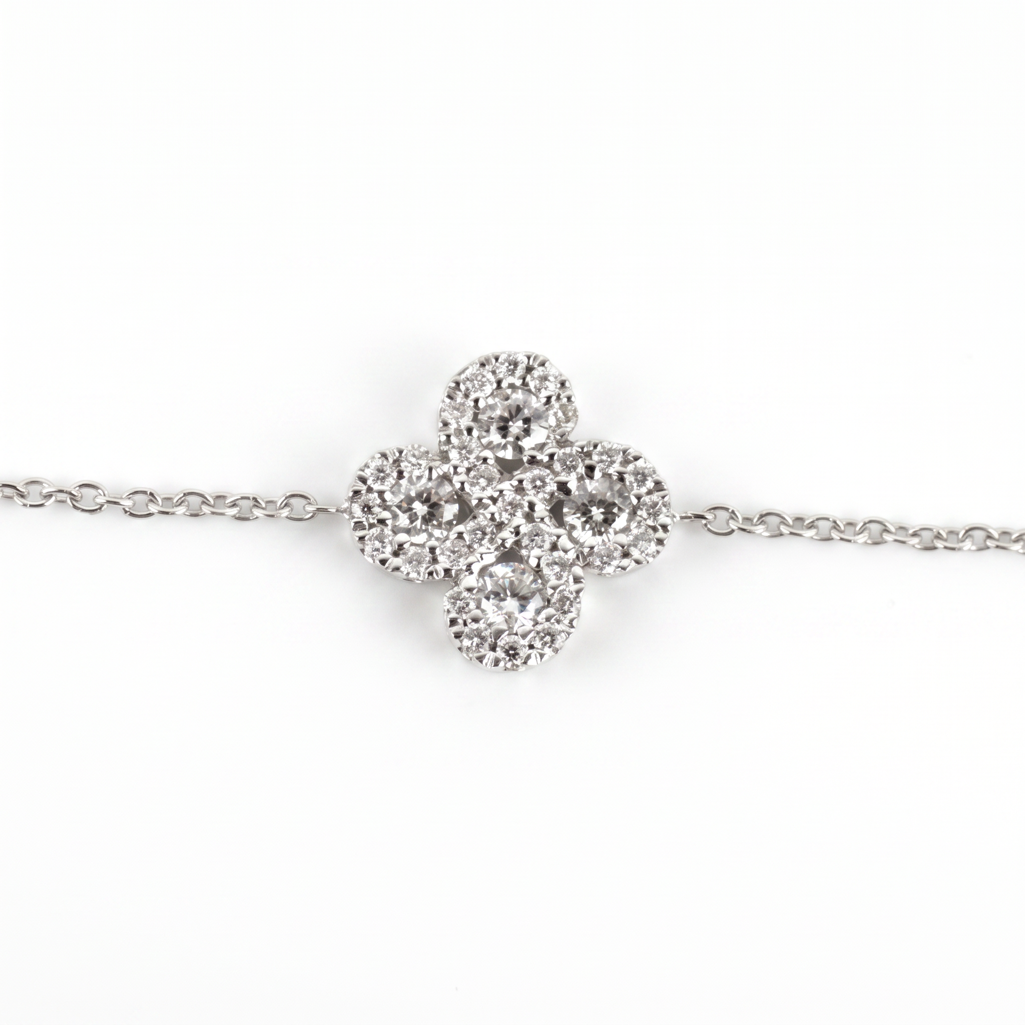 Bracelet Argia Diamants Or Blanc