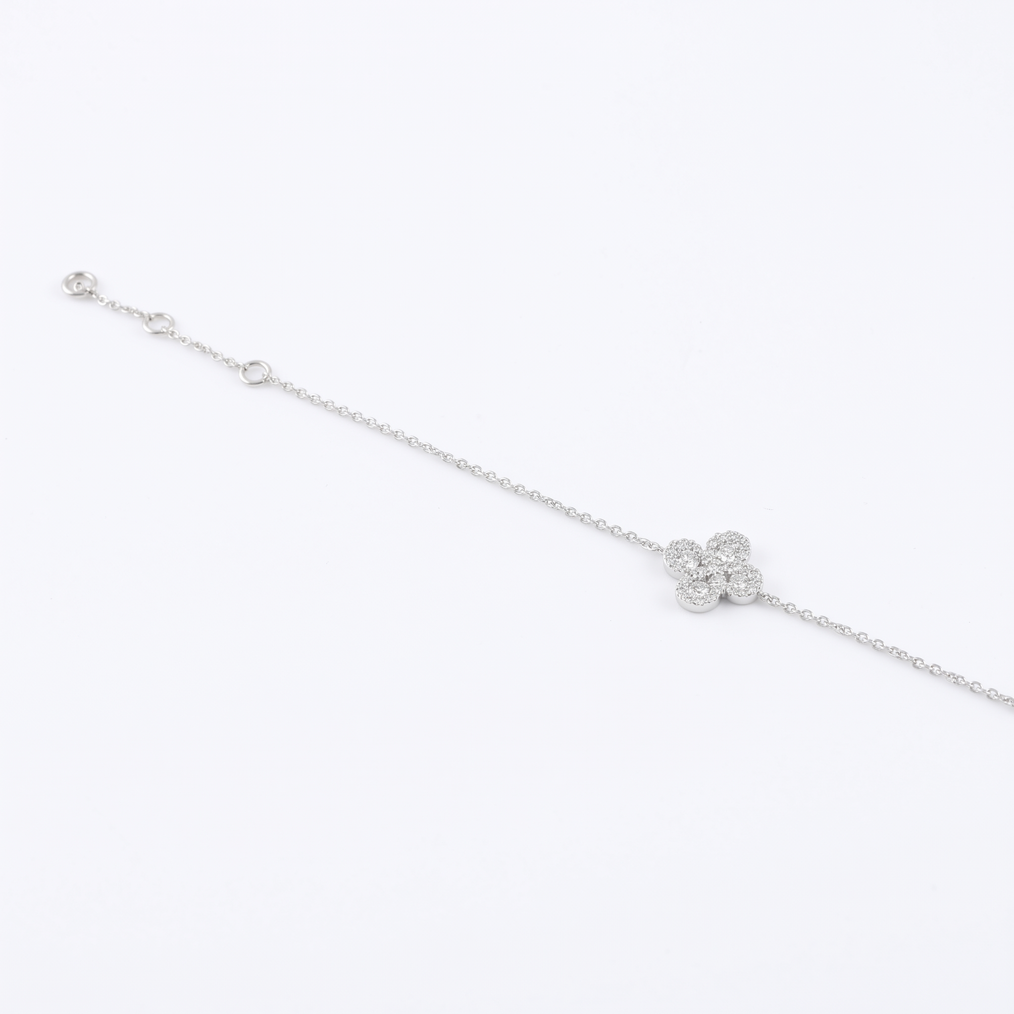 Bracelet Argia Diamants Or Blanc