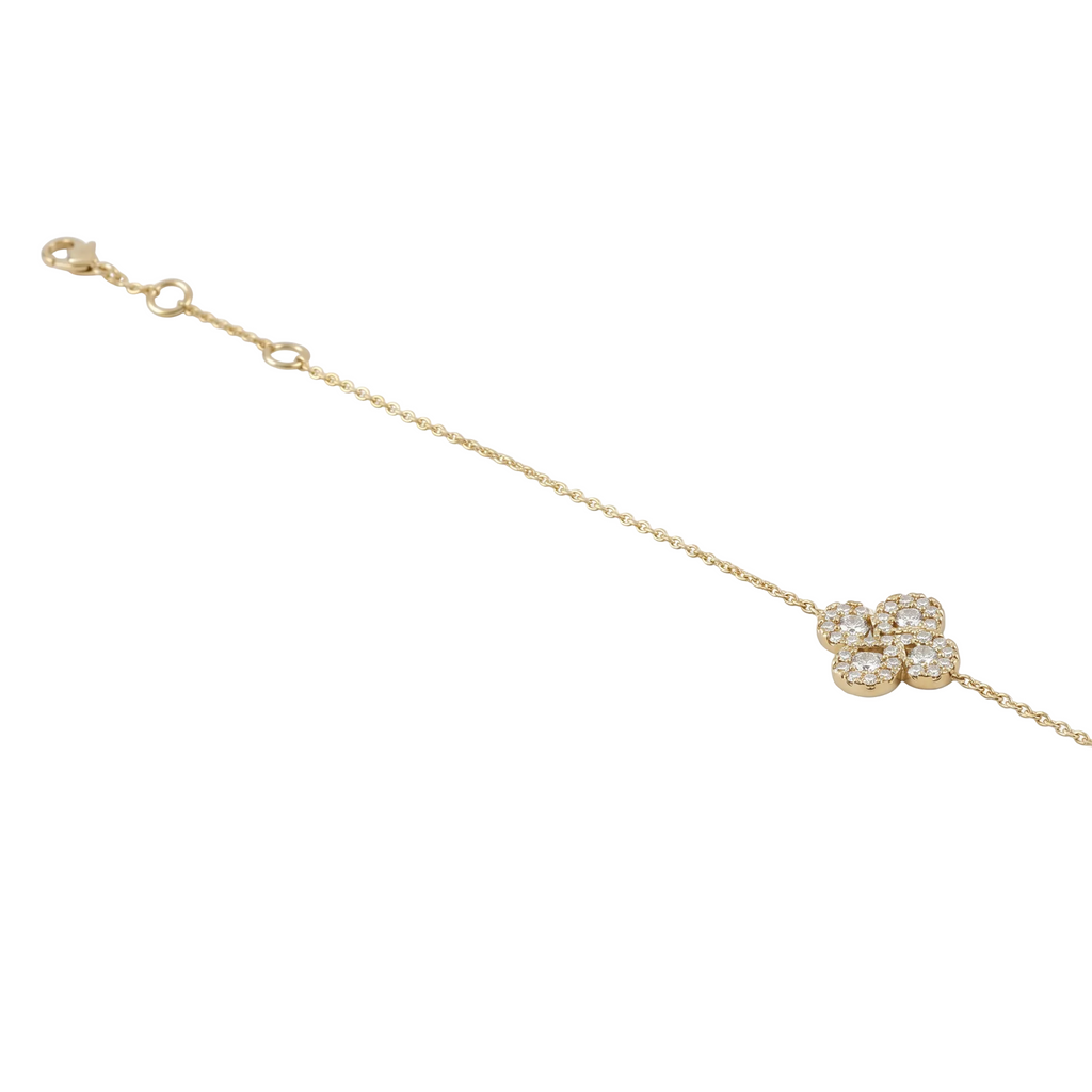 Bracelet Argia Diamants Or Rose
