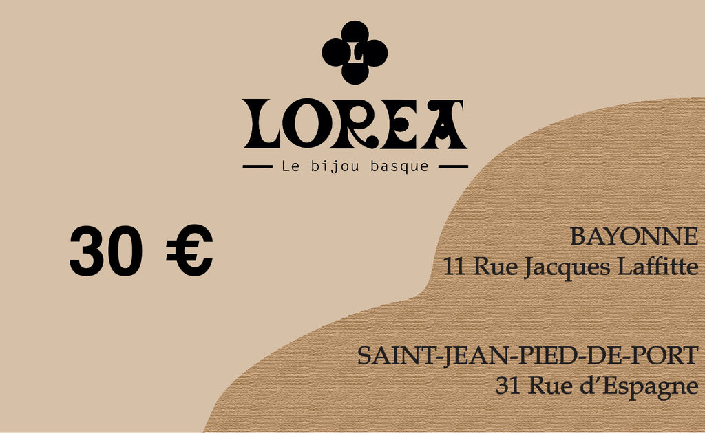 Carte cadeau Lorea